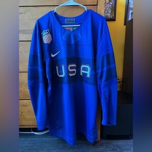 USA Hockey Jersey 2022 Olympics Alternate (Size: Large)